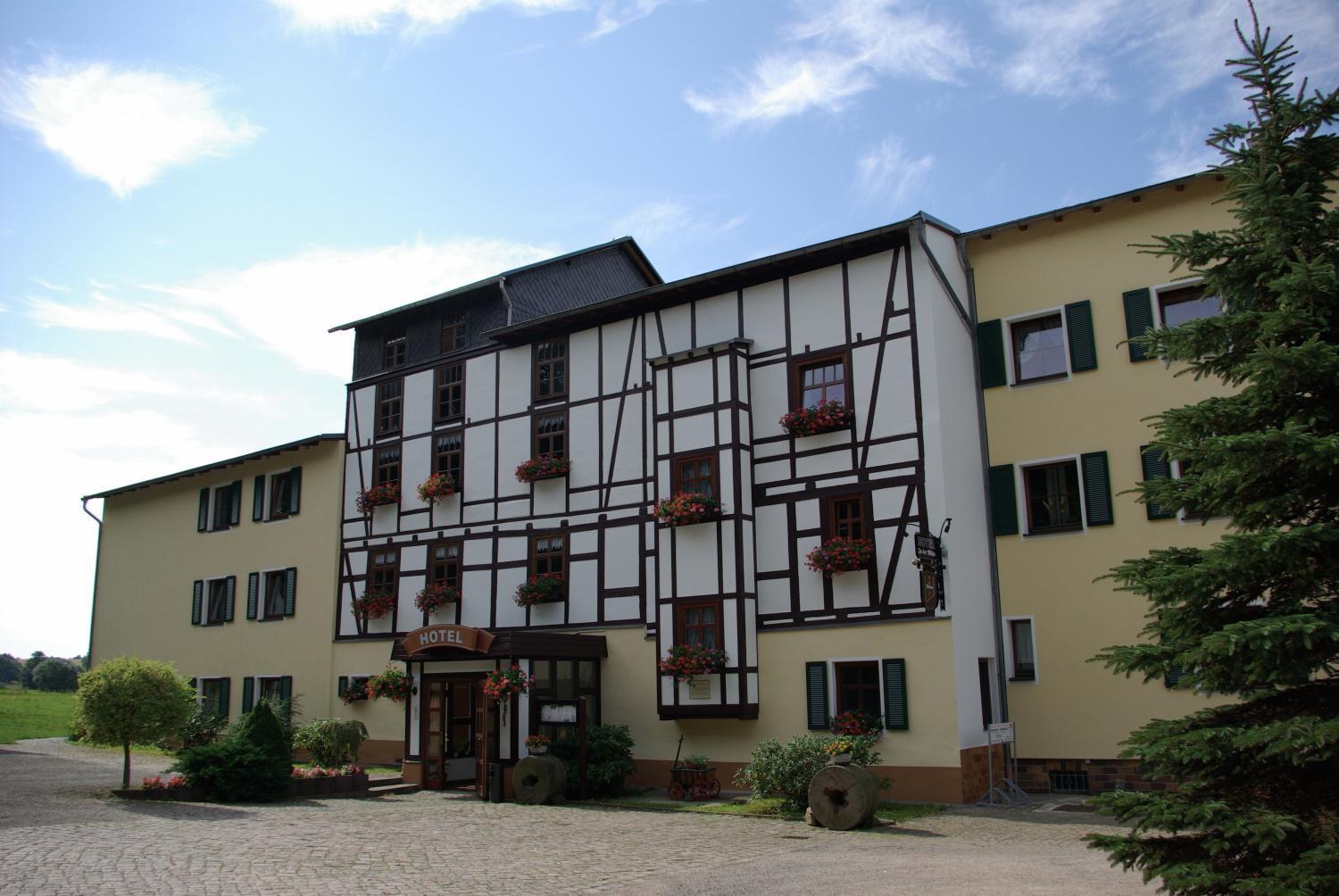 Hotel In Der Muhle Werdau Buitenkant foto