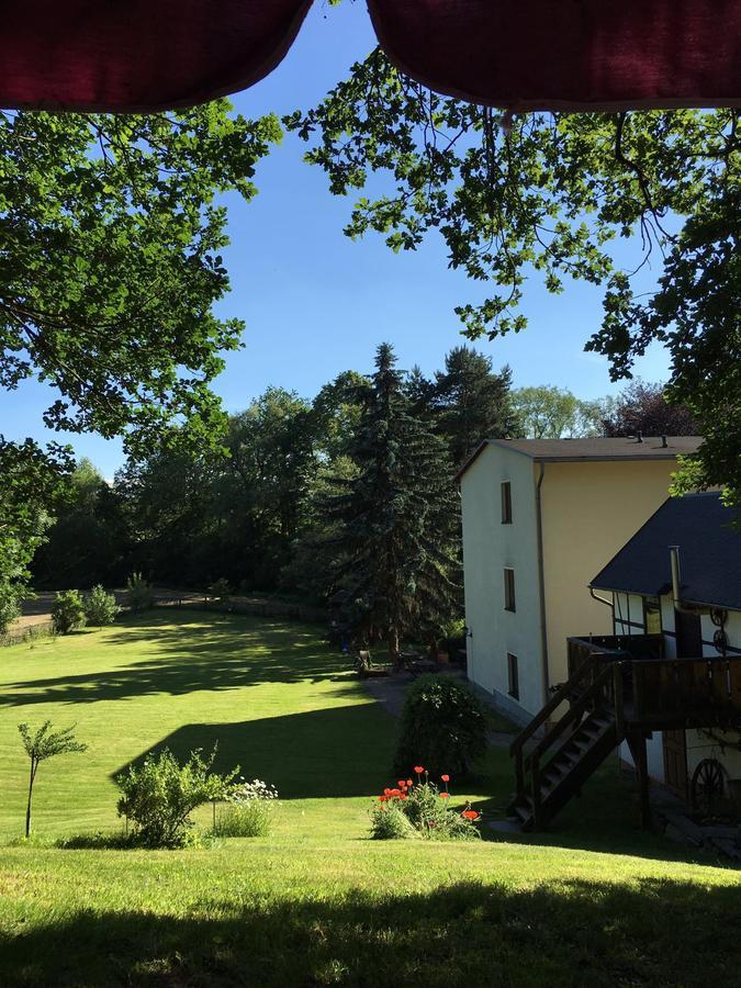 Hotel In Der Muhle Werdau Buitenkant foto